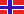 The Norwegian flag